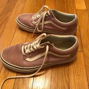 Vans low top - light purple! Great condition :)